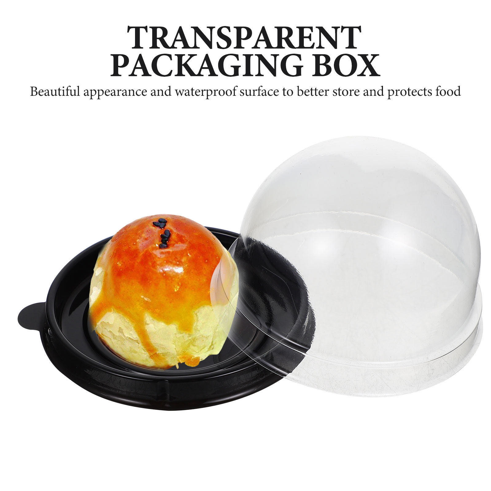 Food Storage Eggs - 50Pcs Small Dome Box Multipurpose Egg-Yolk