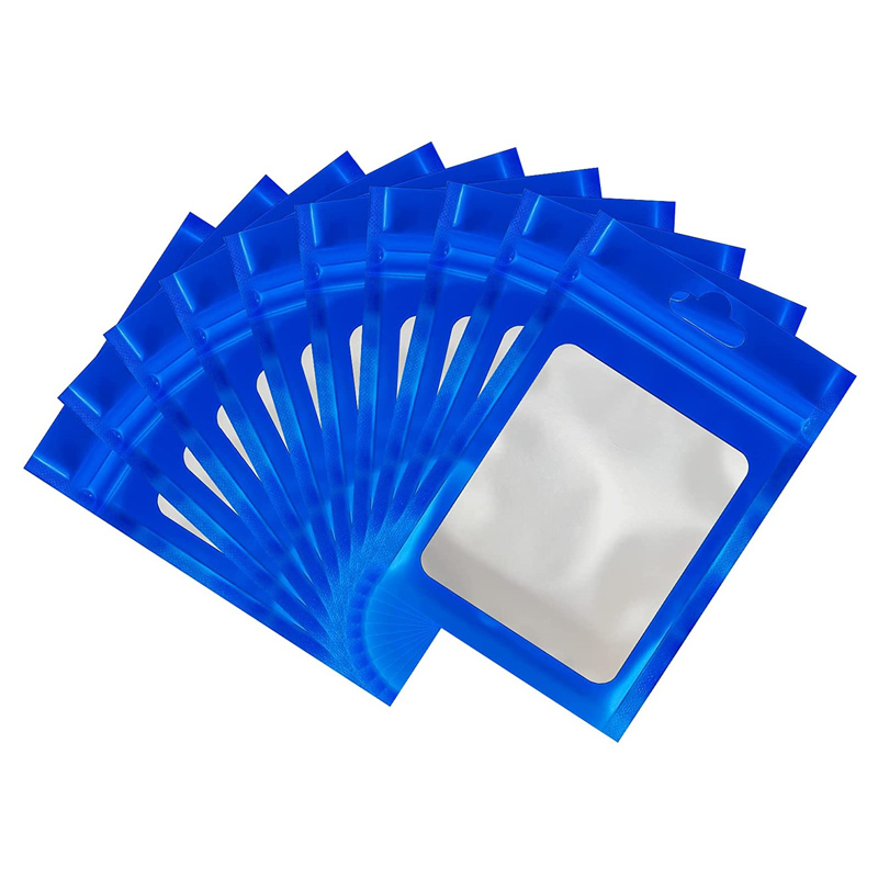 Food Storage In Mylar Bags - 1000Pcs Blue Mylar Bags Resealable Smell