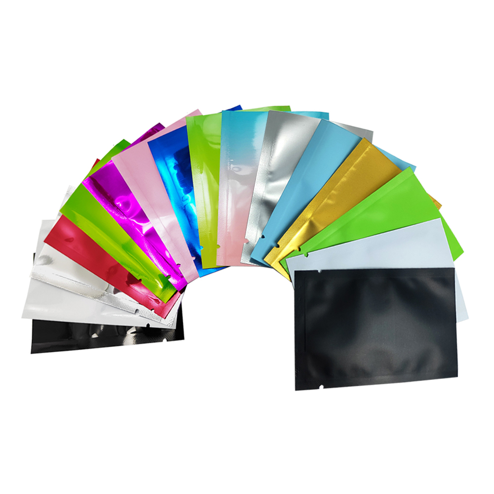 Food Storage In Mylar Bags - 200Pcs Retail Open Top Mylar Vacuum