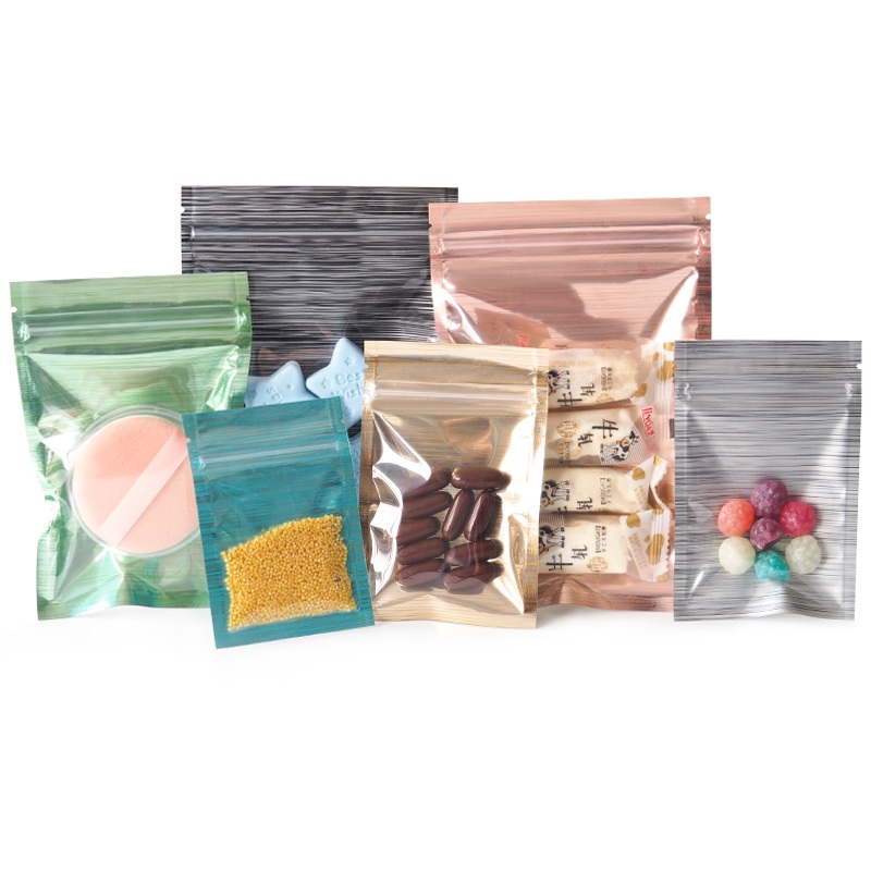 Food Storage In Mylar Bags - 2000Pcs/Lot 4 Size Reclosable Aluminum Foil