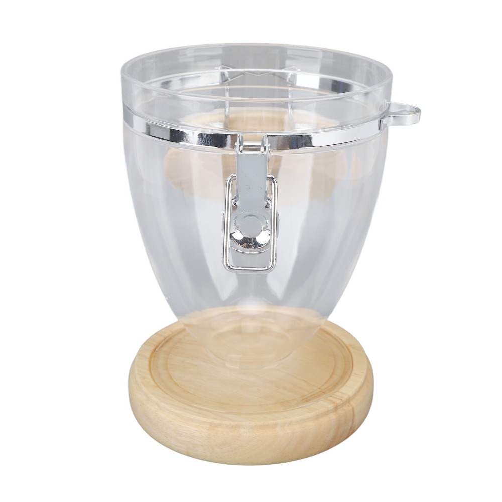 Food Storage Building - Airtight Lid Food Storage Jar Clear