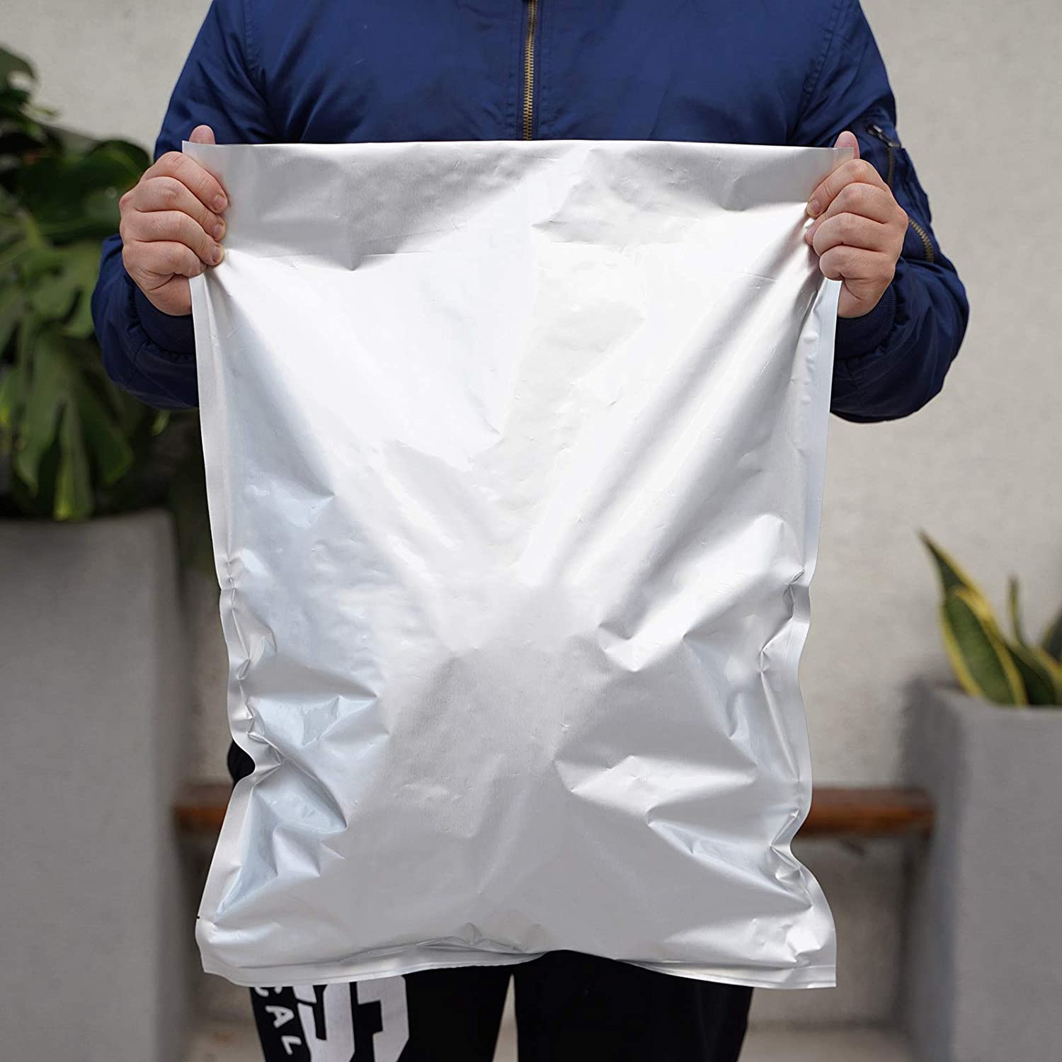 Food Storage In Mylar Bags - 10 Packs 5 Gallons Mylar Bags
