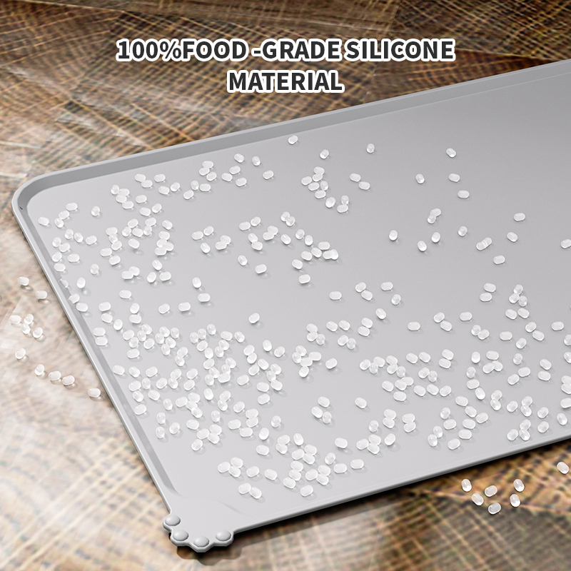 Food Storage Under Bed - Waterproof Silicone Mat,Under Sink Mat for