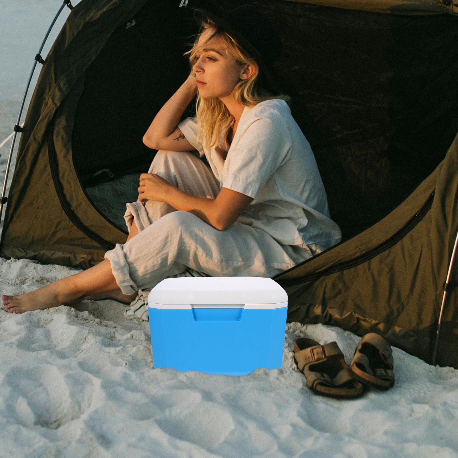 Food Storage For Camping - Heavy Duty Outdoor Picnic Box Insulated
