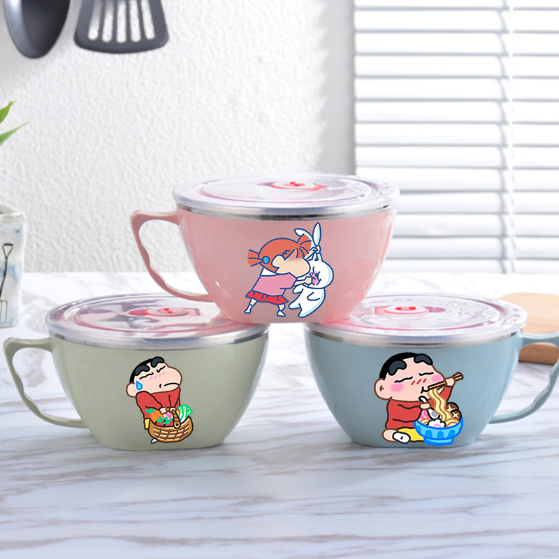 Food Storage Design - Crayon Shin-chan Noodle Bowl Large Capacity