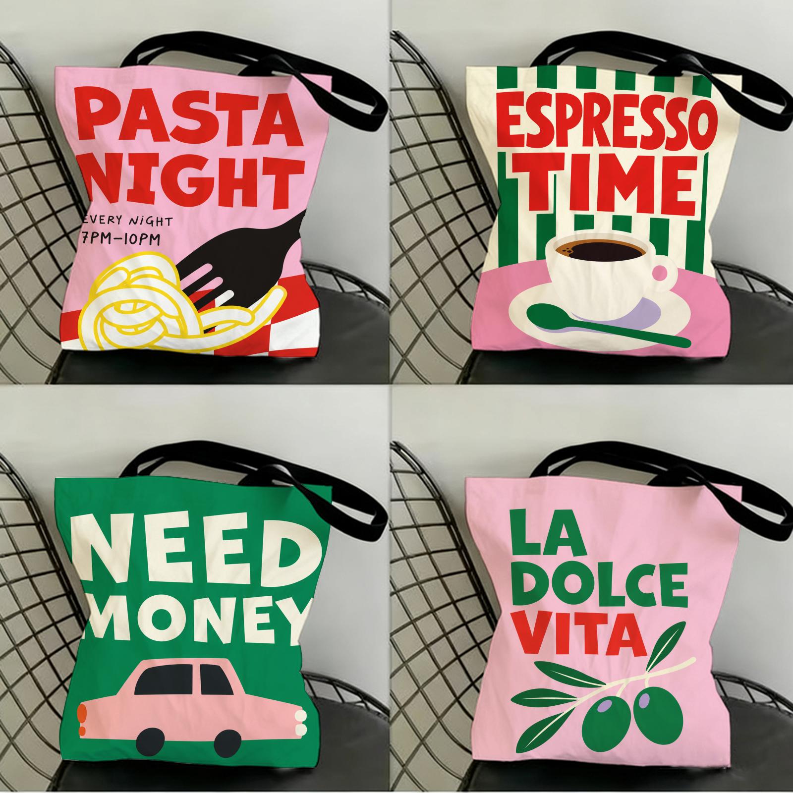 Food Storage Quotes - Color Food Art Quote Storage Bags