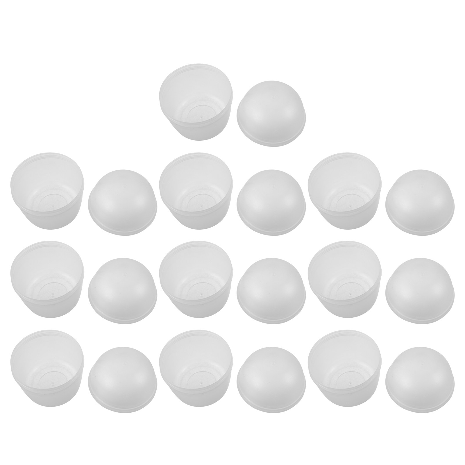 Food Storage Containers With Lids - 10Pcs Frosted Airtight Storage Containers Dome