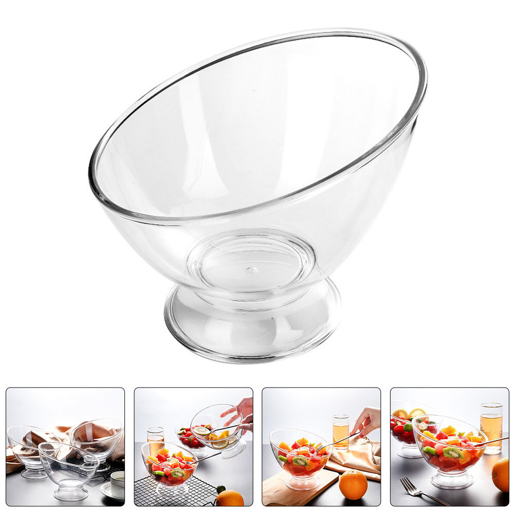 Food Storage Design - Oblique Designed Salad Bowl Japanese Style