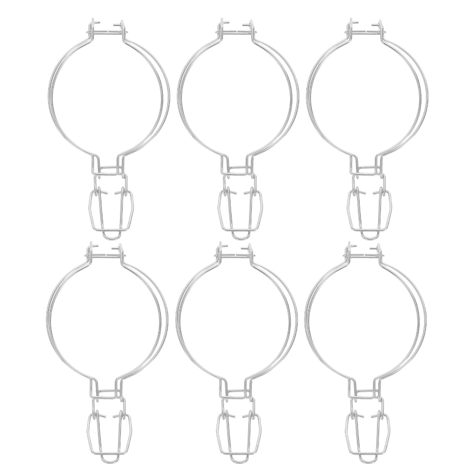 6Pcs Stainless Steel Snap Clas - Food Storage Stainless Steel 评论和价格