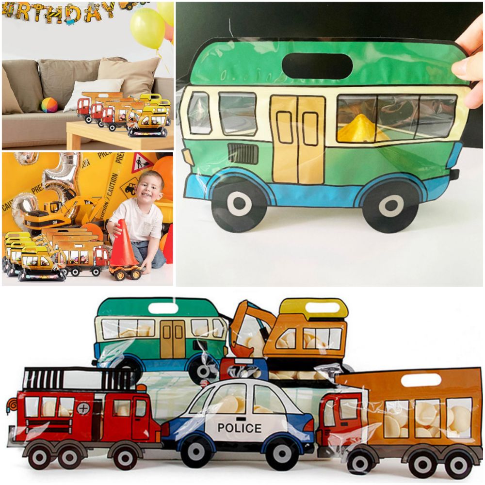 10PCS Creative Cartoon Car Bak - Food Storage Year Supply 评论和价格