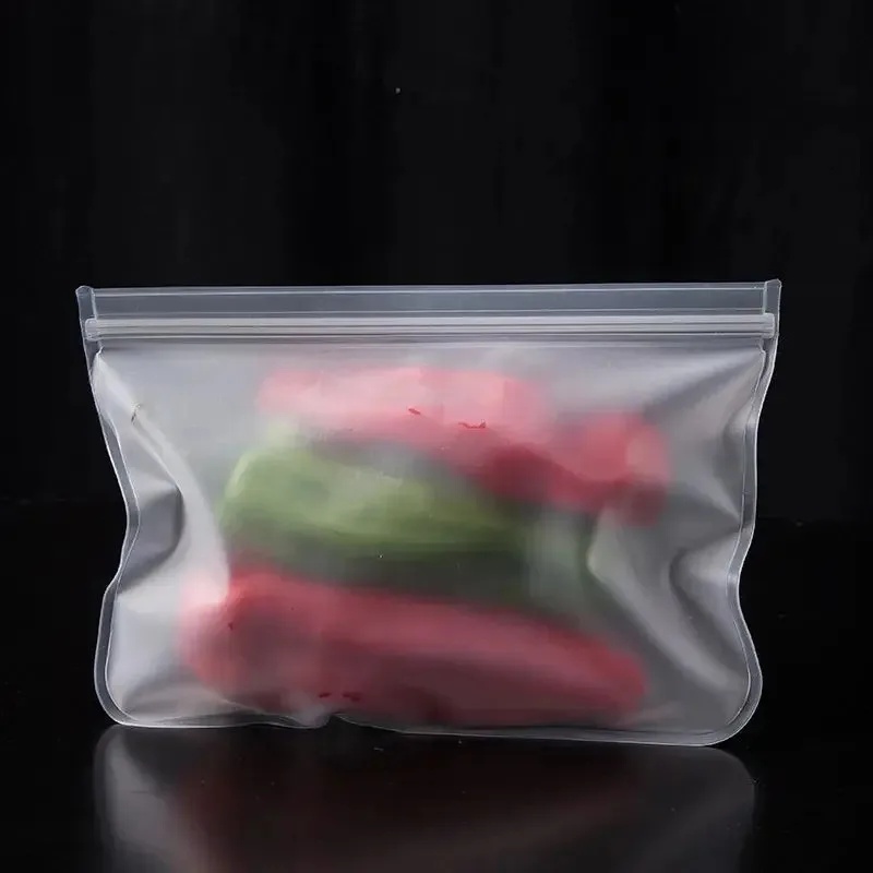 1/2/3/4pcs Silicone Food Stora - Food Storage Silicone Bags 评论和价格