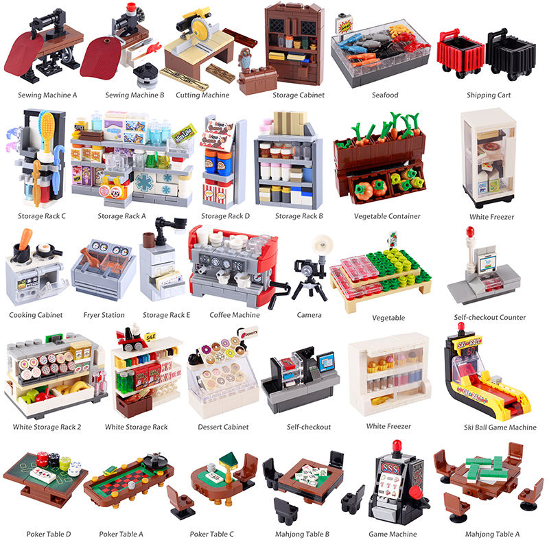 MOC City Supermarket Building  - Food Storage Building 评论和价格