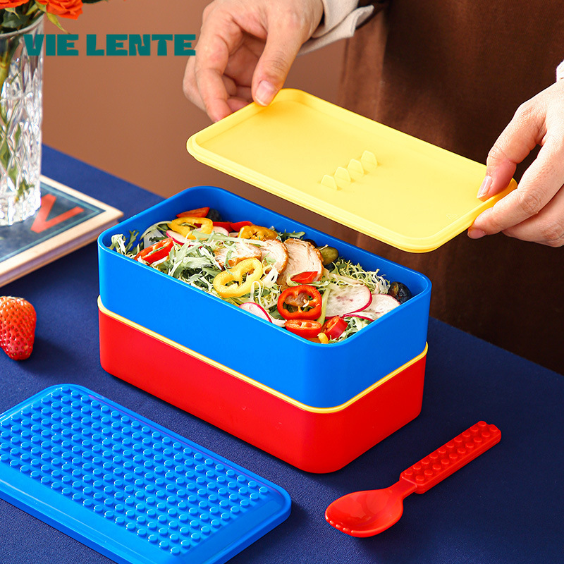 Funny Sealed Lunch Bento Box S - Food Storage Building 评论和价格