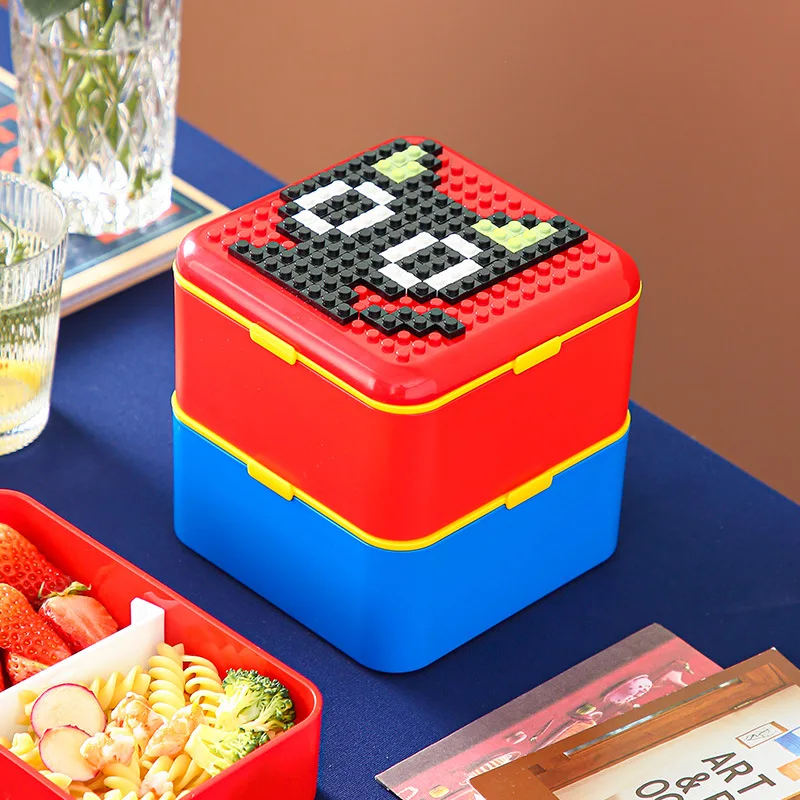 Funny Sealed Lunch Bento Box S - Food Storage Building 评论和价格