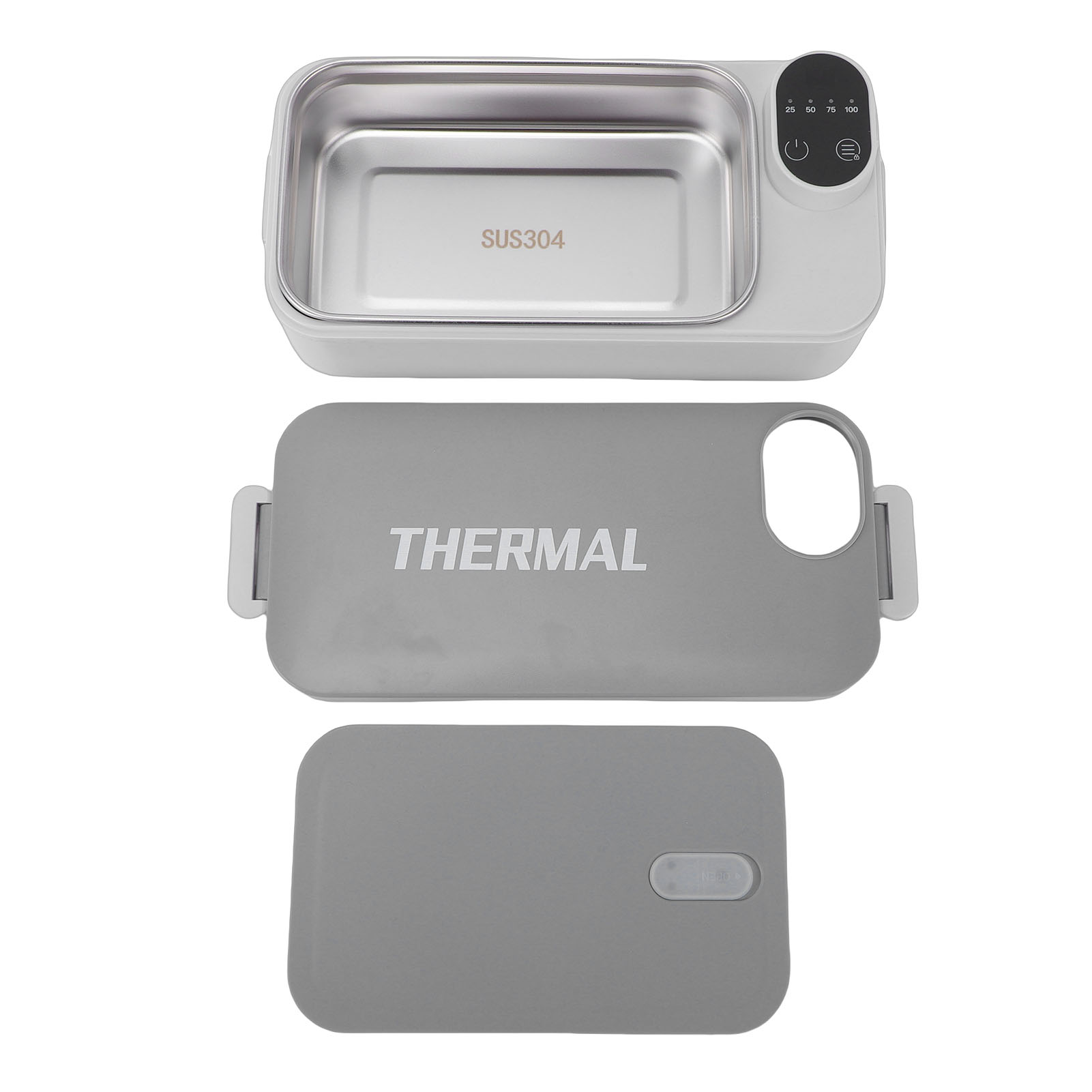 Heated Lunch Box 304 Stainless - Food Storage Warmer 评论和价格
