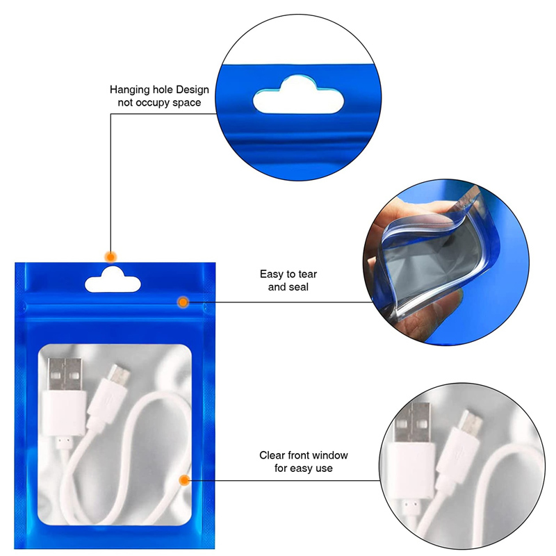 1000Pcs Blue Mylar Bags Reseal - Food Storage In Mylar Bags 评论和价格