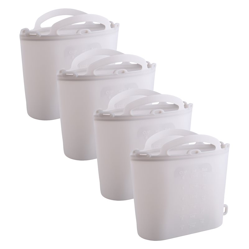 AB66-Fresh-Keeping Bag Food-Gr - Food Storage Silicone Bags 评论和价格