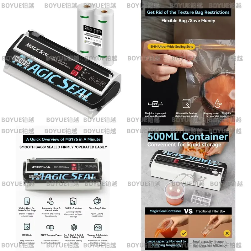 Automatic Vacuum Sealer for Fo - Food Storage In Mylar Bags 评论和价格