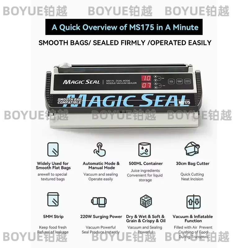 Automatic Vacuum Sealer for Fo - Food Storage In Mylar Bags 评论和价格