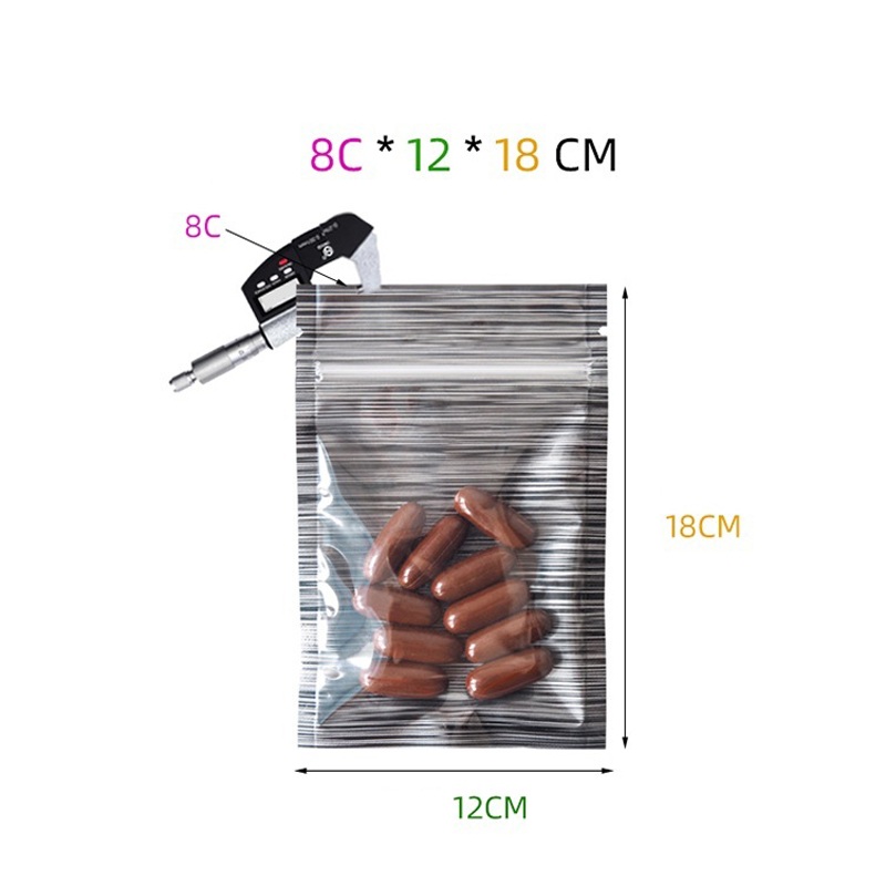 2000Pcs/Lot 4 Size Reclosable  - Food Storage In Mylar Bags 评论和价格
