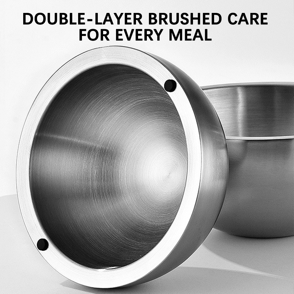 304 Thickened Salad Mixing Bow - Food Storage Stainless Steel 评论和价格