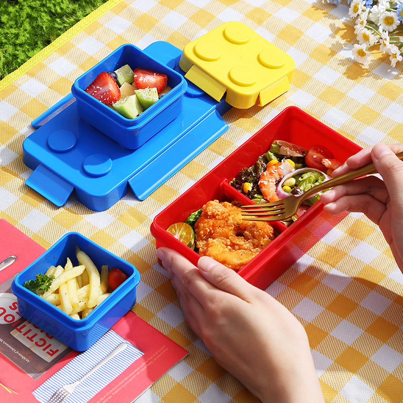 Creative Funny Building Block  - Food Storage Building 评论和价格