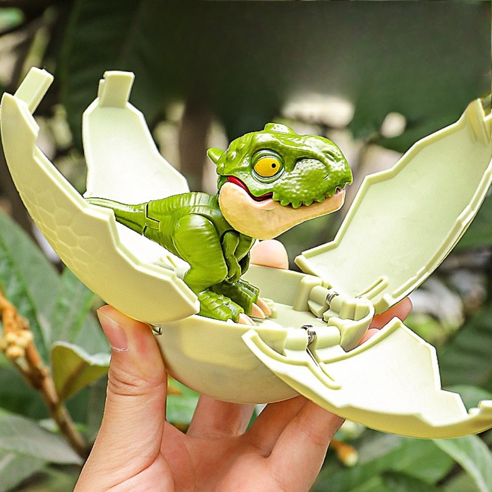 Children's toy deformed dinosa - Food Storage Eggs 评论和价格