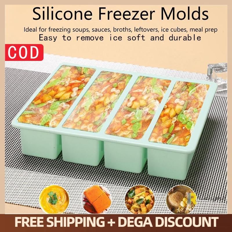 Extra Large Silicone Food Tray - Food Storage Design 评论和价格