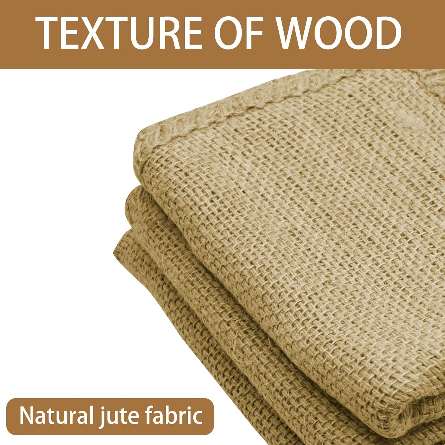 1PC Natural Jute Burlap Sacks  - Food Storage In Roots 评论和价格