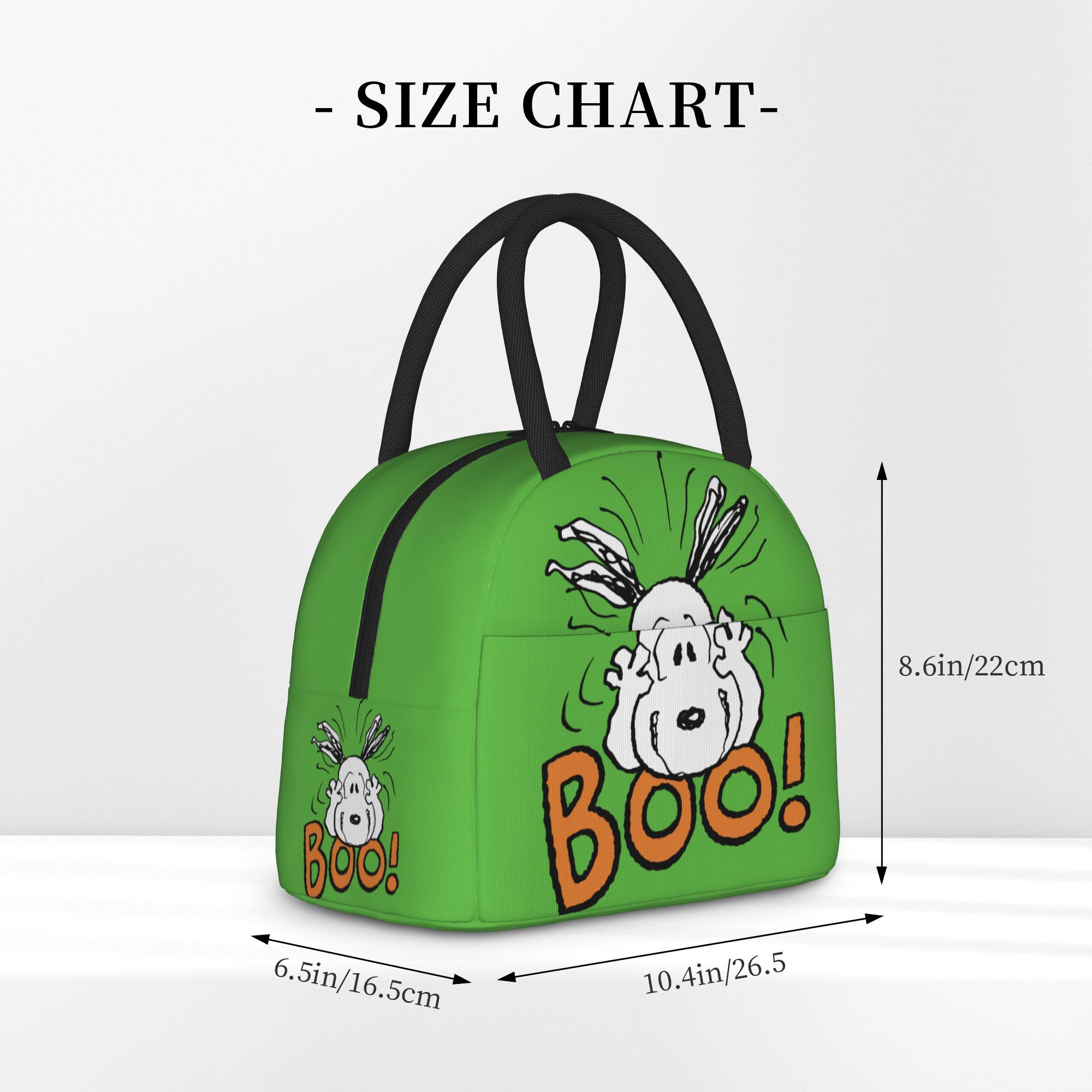 Snoopy Boo Insulated Lunch Bag - Food Storage Warmer 评论和价格