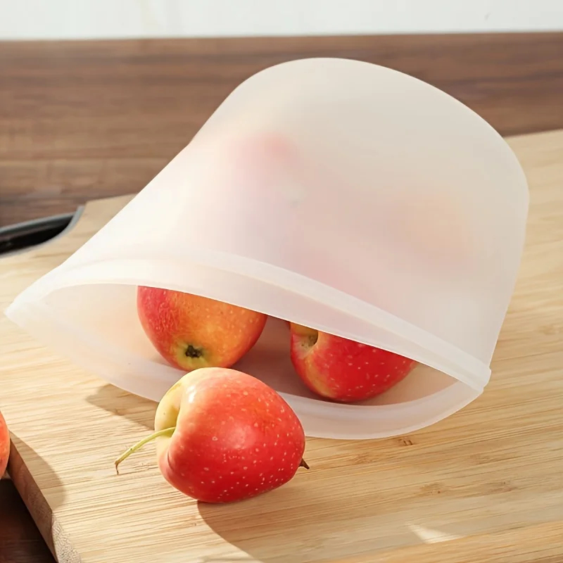 Reusable Silicone Storage Bags - Food Storage Silicone Bags 评论和价格