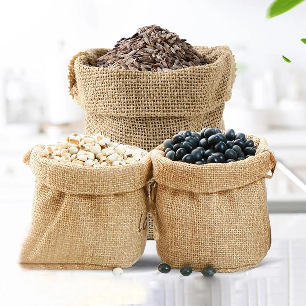Burlap Potato Sacks Jute Potat - Food Storage In Roots 评论和价格