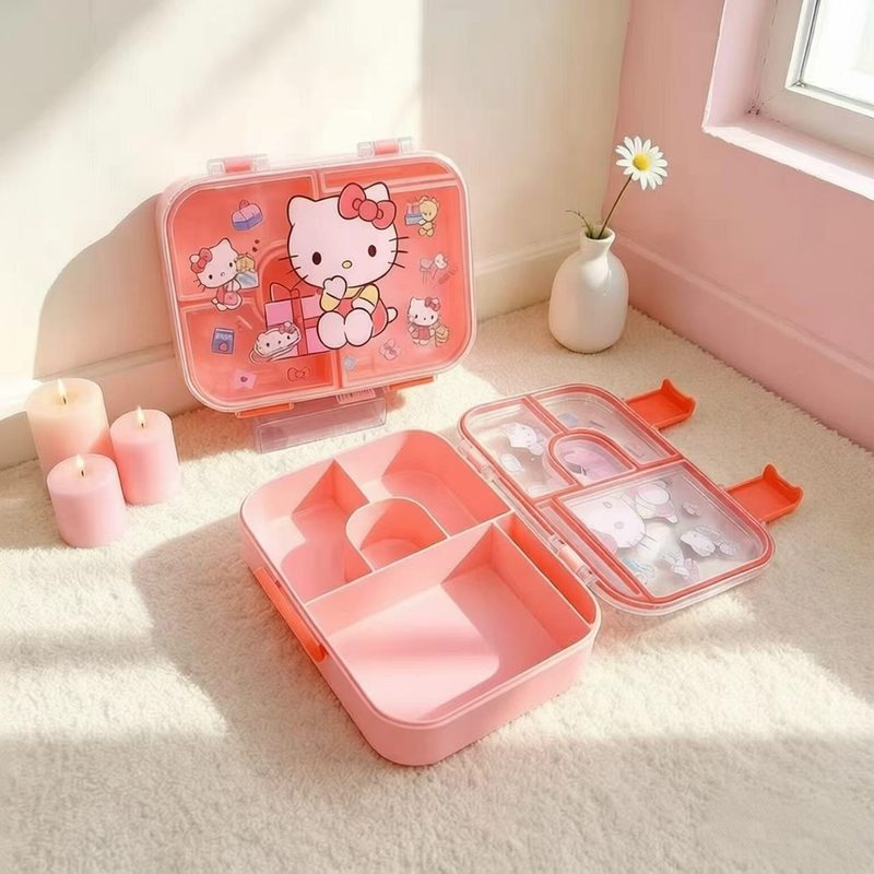 Hello Kitty 1700ml Portable Lu - Food Storage Design 评论和价格