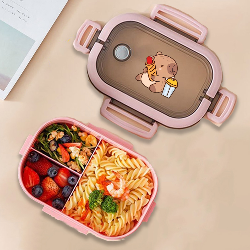 Capybara Bento Lunch Box Anime - Food Storage Containers 评论和价格