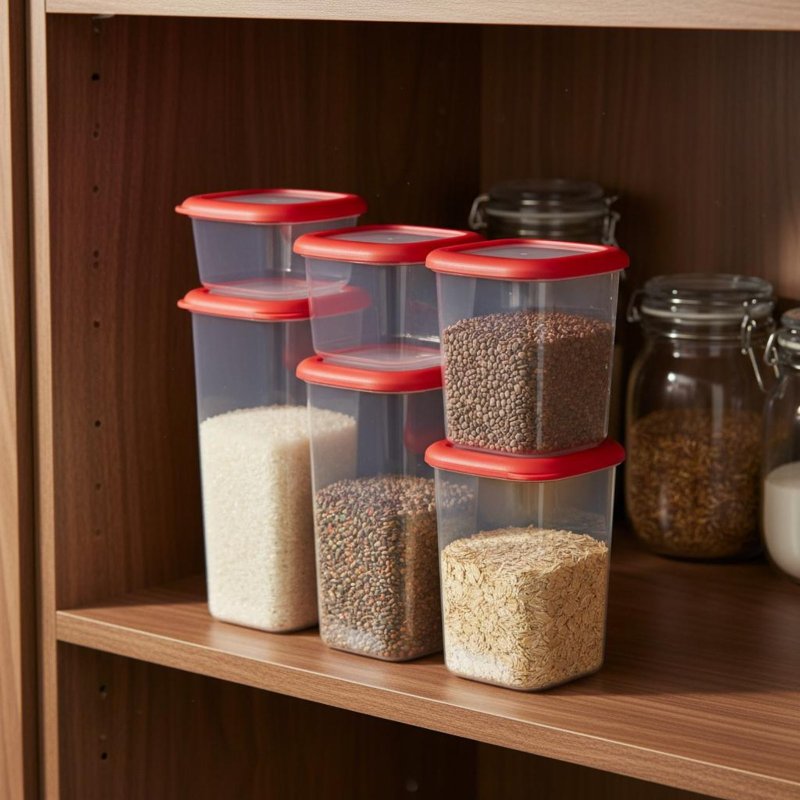 6 Pieces Airtight Food Storage - Food Storage Design 评论和价格