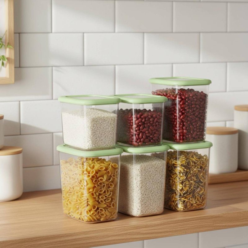 6 Pieces Airtight Food Storage - Food Storage Design 评论和价格