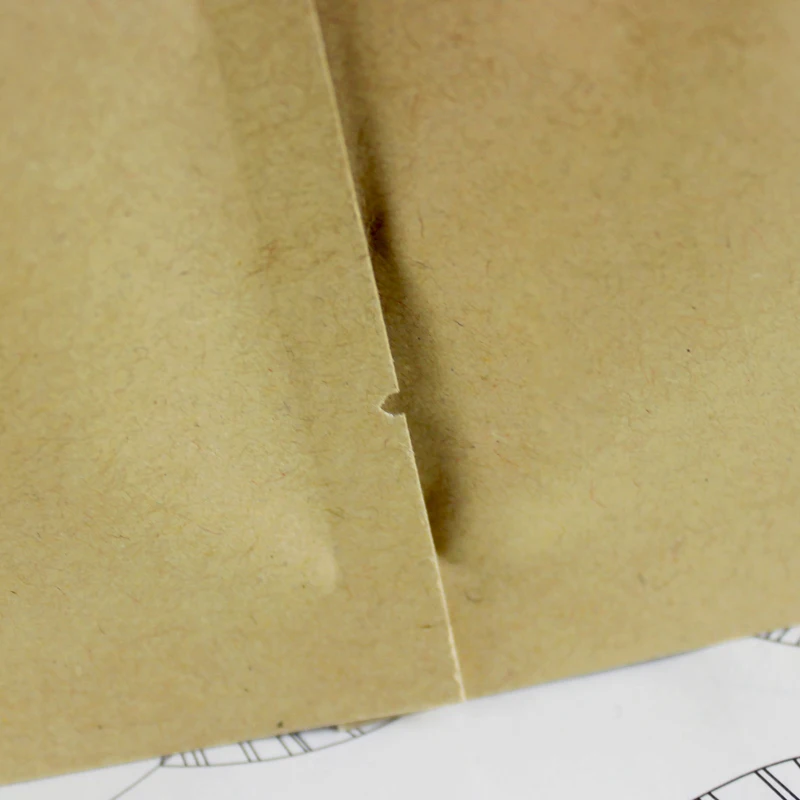 8*12cm Open Top Brown Kraft Pa - Food Storage In Mylar Bags 评论和价格