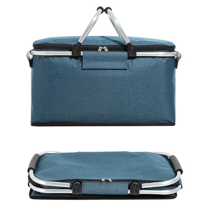 Flat Foldable Oxford Picnic Ba - Food Storage Design 评论和价格