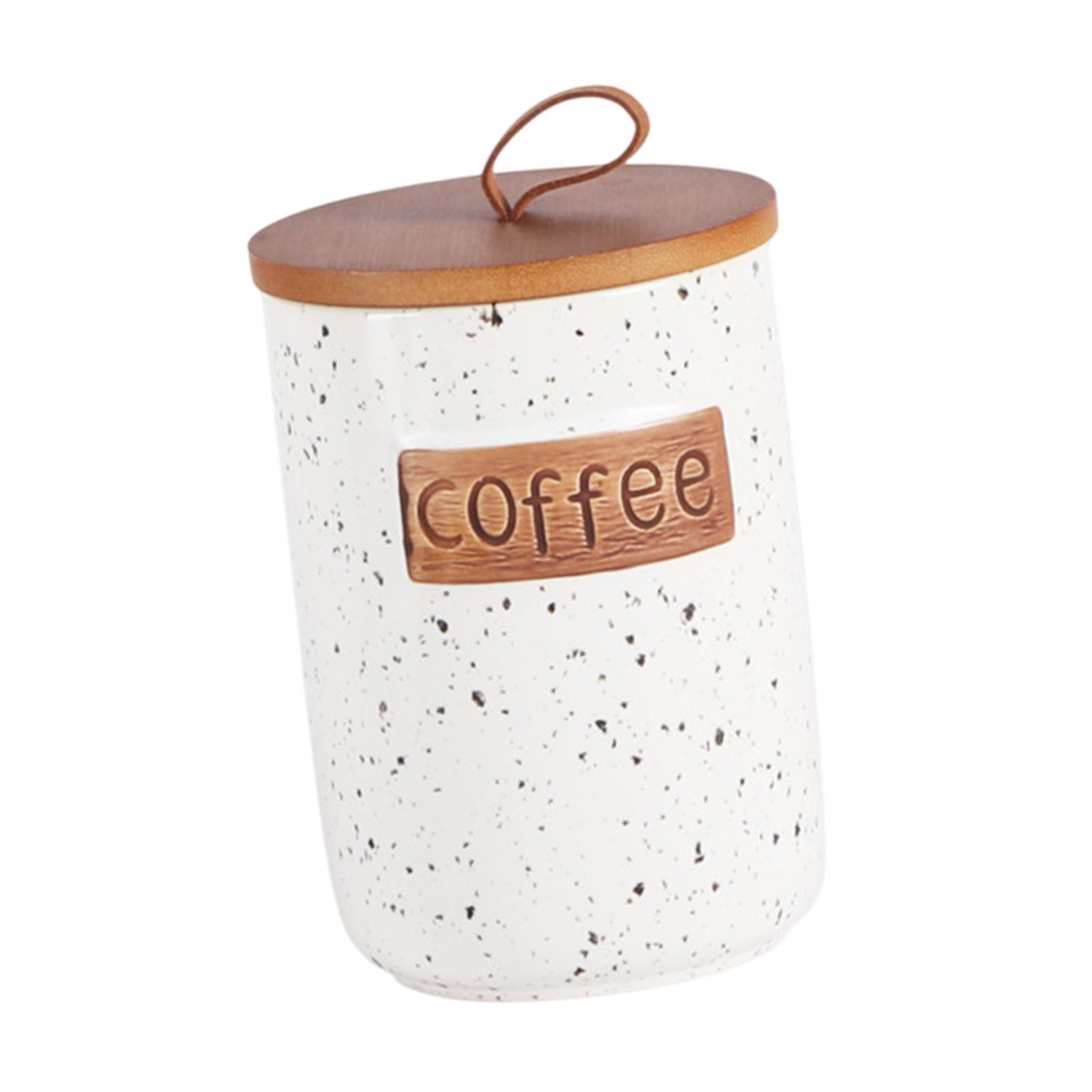 Ceramic Food Storage Container - Food Storage Jars With Wooden Lids 评论和价格