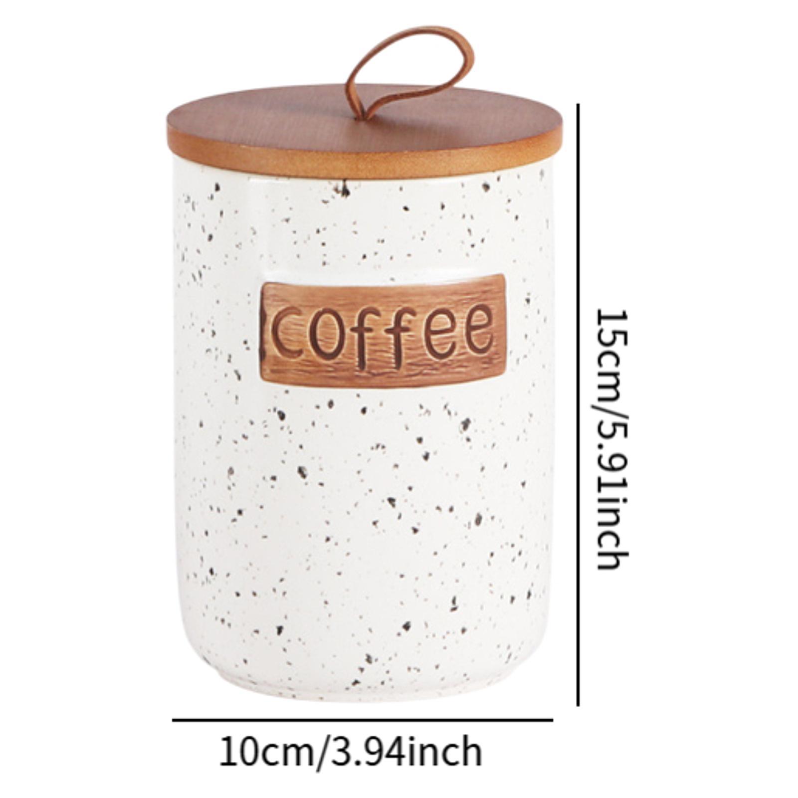 Ceramic Food Storage Container - Food Storage Jars With Wooden Lids 评论和价格