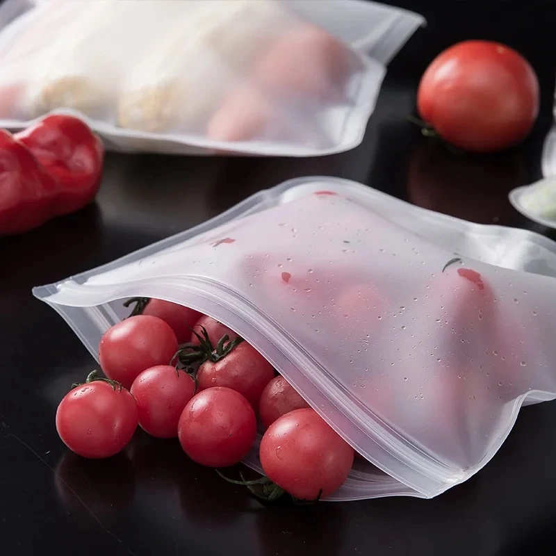 1-4pcs Silicone Food Storage B - Food Storage Silicone Bags 评论和价格