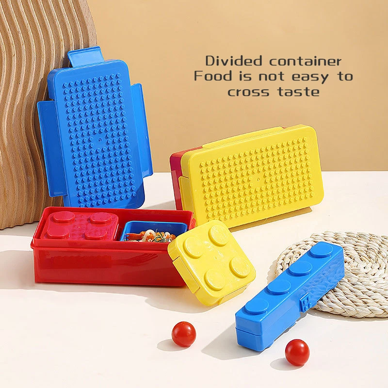 Building Block Lunch Box Color - Food Storage Building 评论和价格