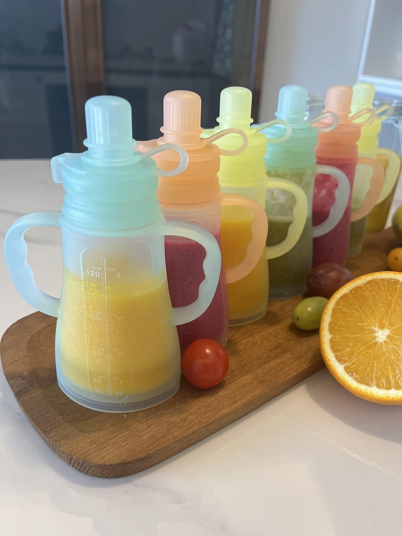 New Reusable Silicone Breast M - Food Storage Silicone Bags 评论和价格