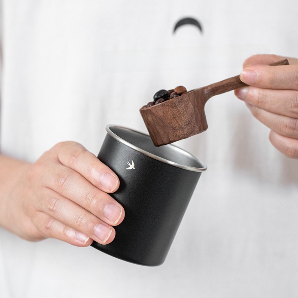 New Stainless Steel Matcha Jar - Food Storage Jars With Wooden Lids 评论和价格