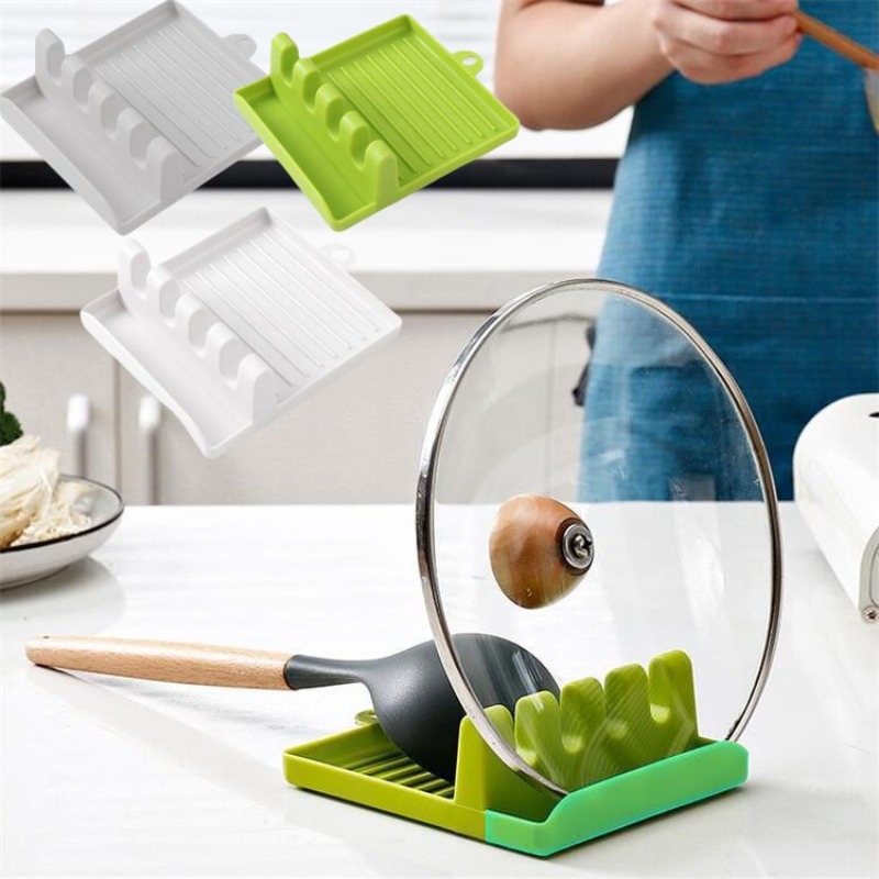 New Green Pot Lid Rack Stand P - Food Storage Shelving 评论和价格