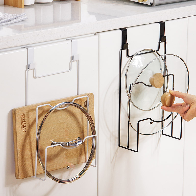 Hanging Pot Lid Rack for Cupbo - Food Storage Shelving 评论和价格