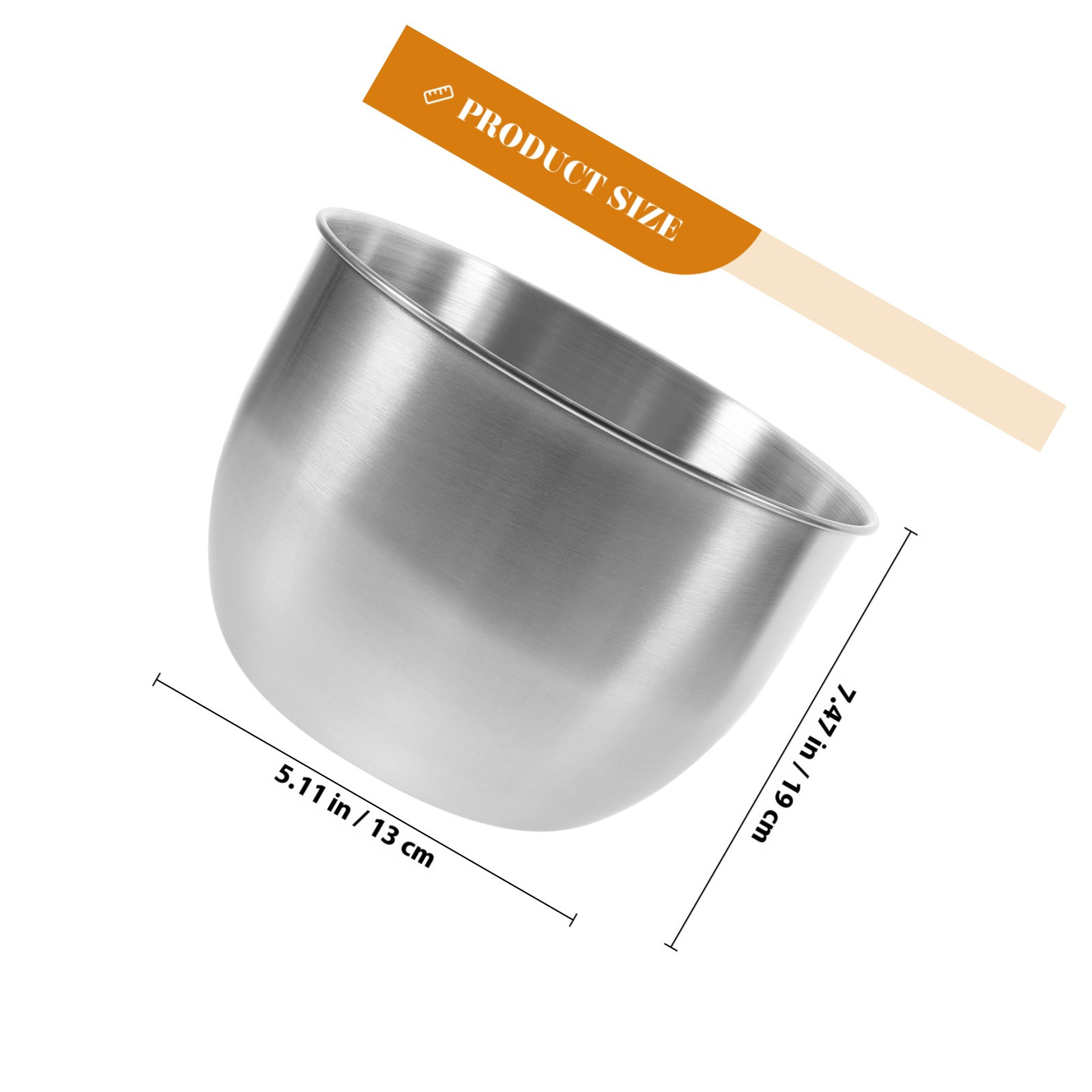 Deep Stainless Steel Mixing Bo - Food Storage Stainless Steel 评论和价格