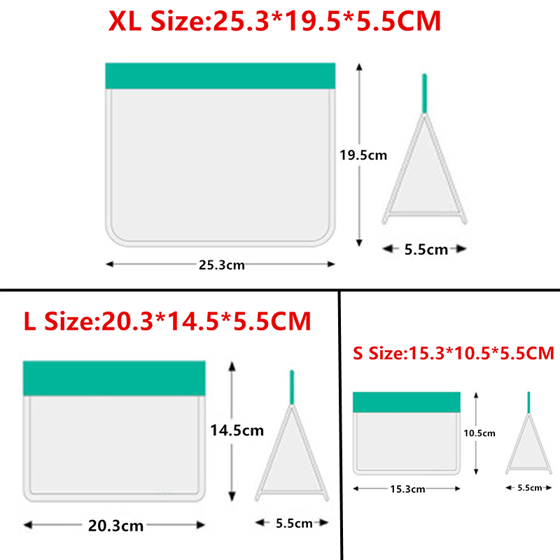 Reusable Food Storage Bag Upgr - Food Storage Silicone Bags 评论和价格
