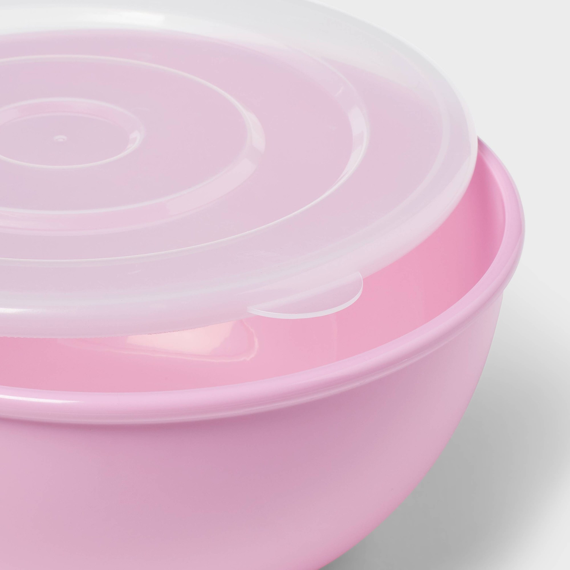 Pink Bowl With Matching Lid, D - Food Storage Containers With Lids 评论和价格