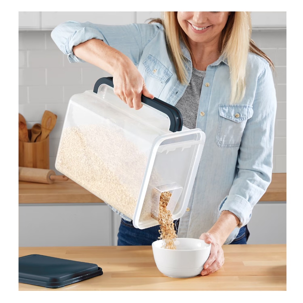 Large Capacity Plastic Food St - Food Storage Containers With Lids 评论和价格
